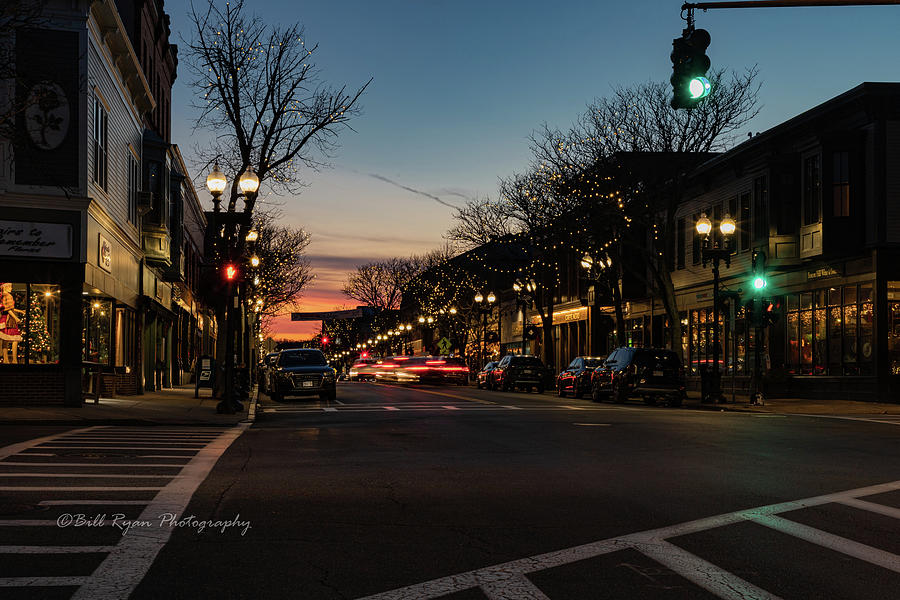 Down on Main Street Photograph by Bill Ryan - Fine Art America