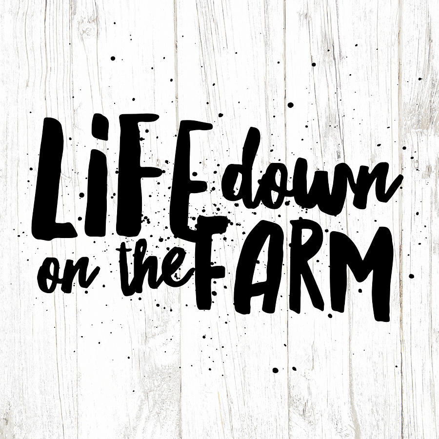 Farm Life Mixed Media - Down on the Farm by Brandi Fitzgerald