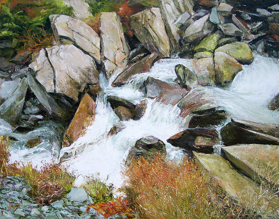 Down Stream Painting by Hone Williams