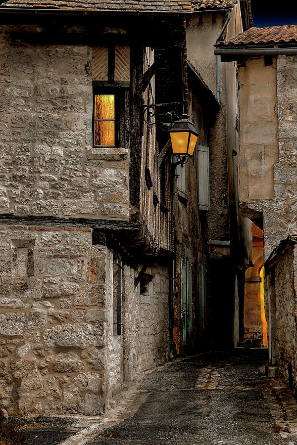 Down the Alley Photograph by Anthony M Davis