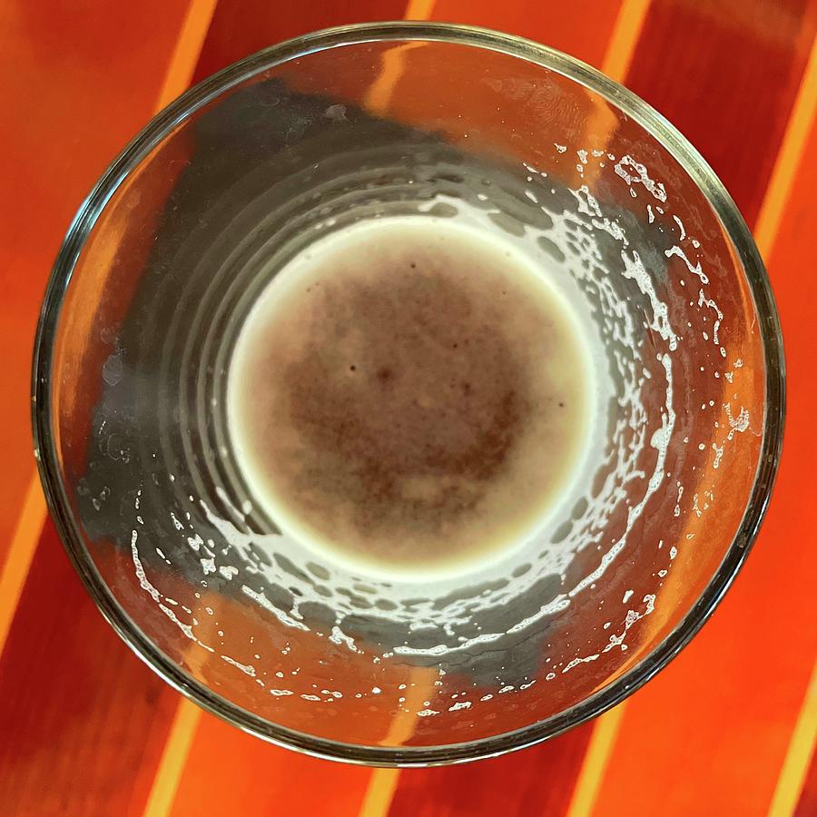 Down the Hatch Beer Abstract Photograph by Bill Swartwout