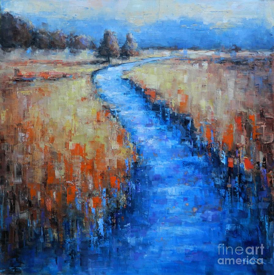 Down To The River To Pray Painting by Dan Campbell