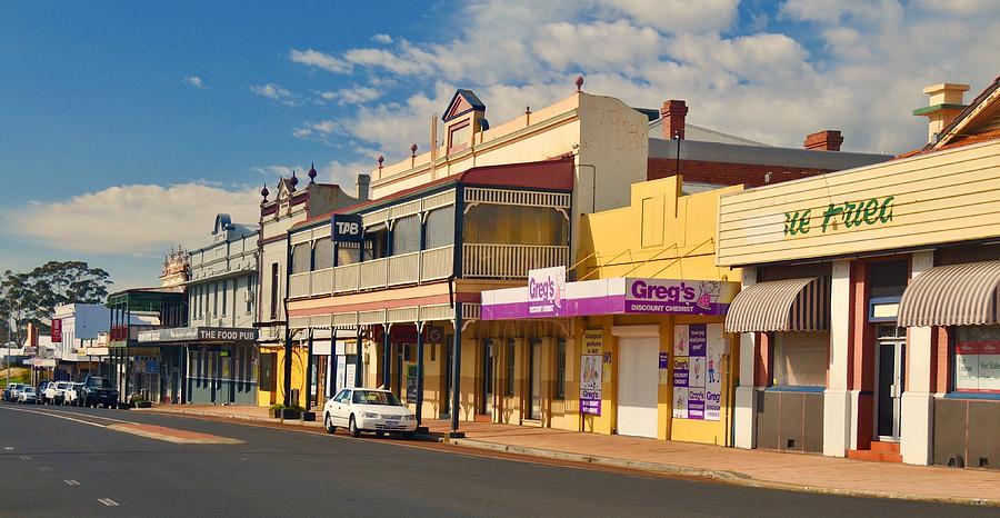 Collie Town Throssell Street Photograph by Hans Peter Goepel