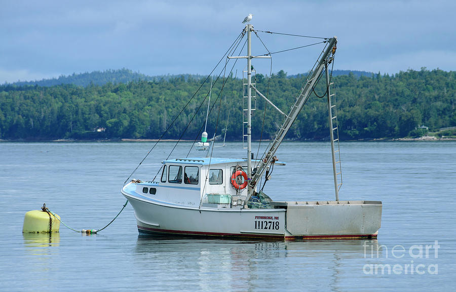 Downeast Fishing Boat Photograph by Alana Ranney