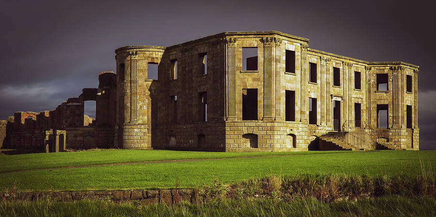 Downhill Demesne Vivid Color Photograph by Vicky Edgerly