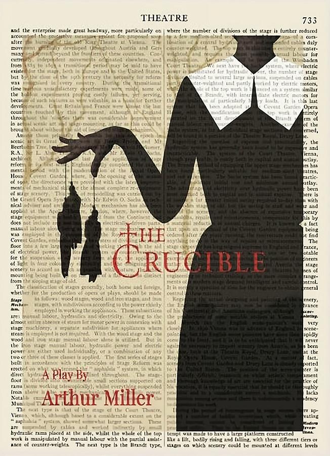 Downloadadable The Crucible Play Poster Digital Art by Overlijdens ...