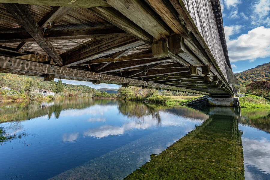 Downsville Covered Bridge Photograph by Kevin Suttlehan Downsville Covered Bridge Photograph by Kevin Suttlehan
