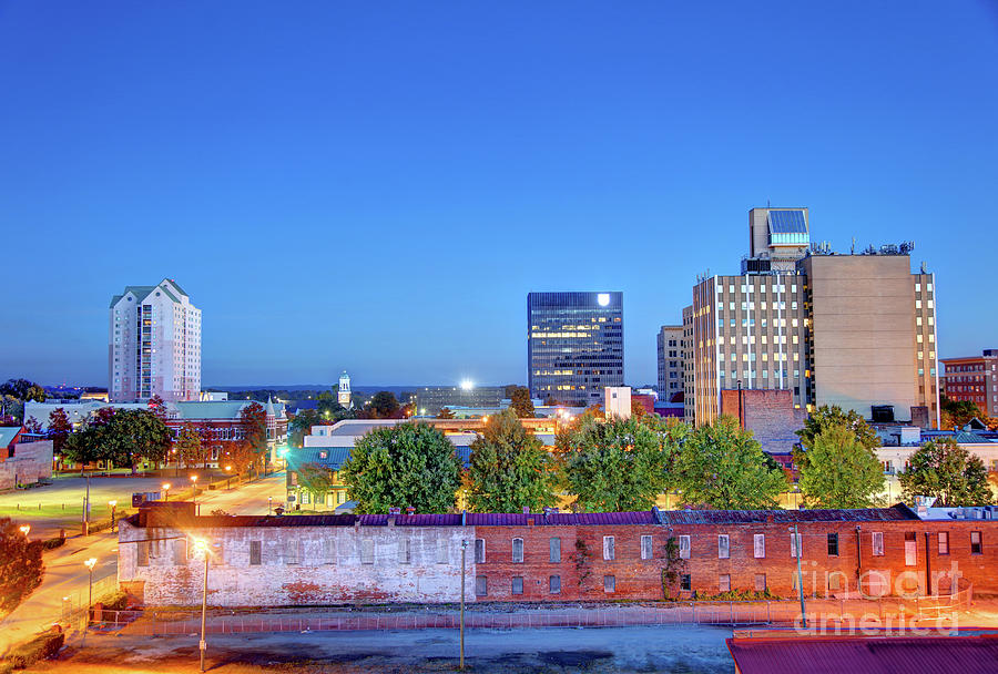 Downtown Augusta, Georgia Skyline Photograph by Denis Tangney Jr - Fine ...