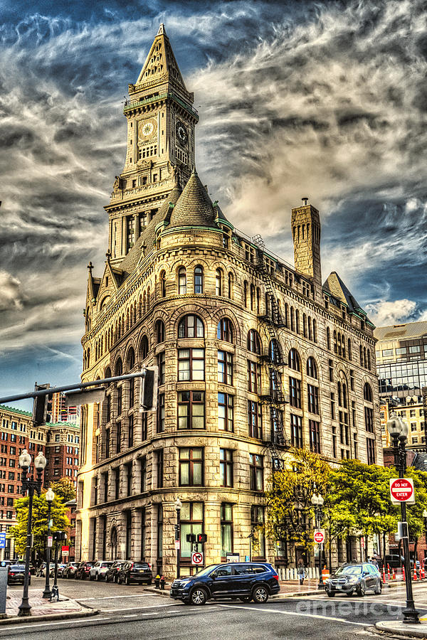 Downtown Boston Photograph by LR Photography