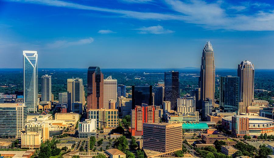 Downtown Charlotte, North Carolina Photograph by Mountain Dreams - Fine ...