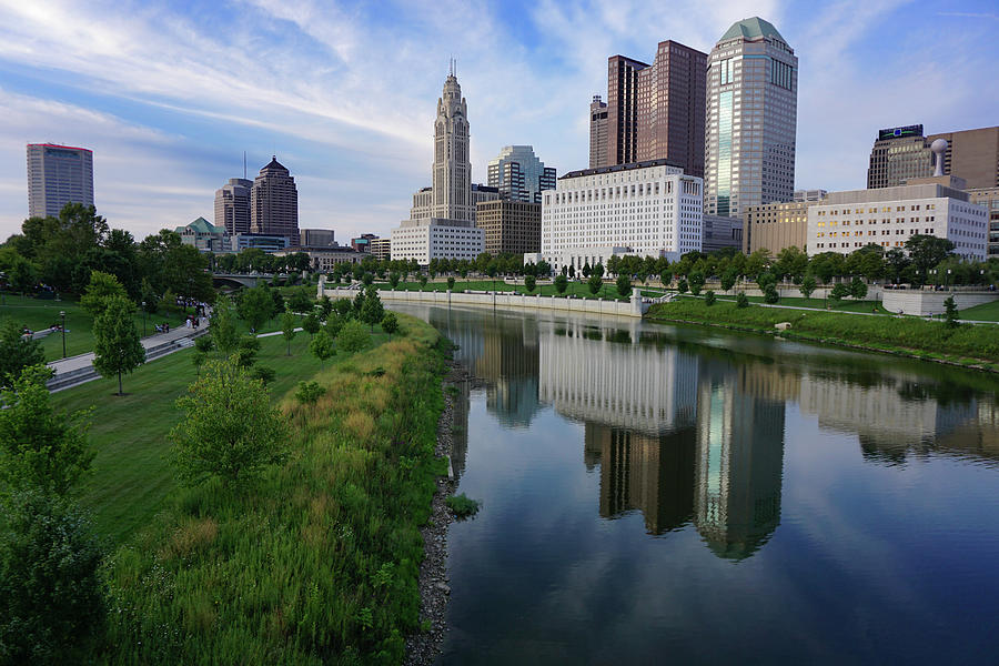 Downtown Columbus Ohio Cityscape Photograph by Paul Hamilton - Fine Art ...