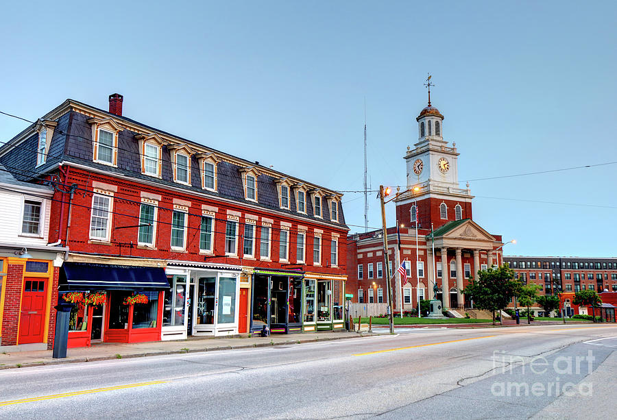 Downtown Dover, New Hampshire Photograph By Denis Tangney Jr - Pixels