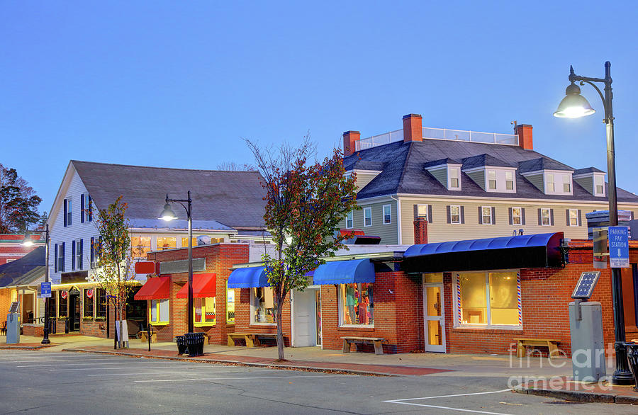 Downtown Durham, New Hampshire Photograph by Denis Tangney Jr - Fine ...