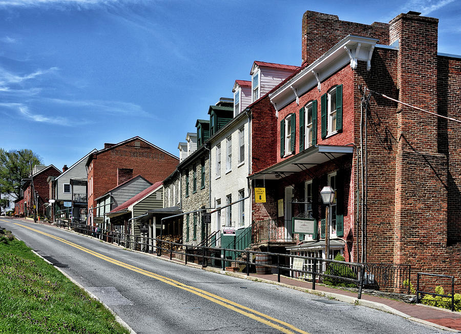 Downtown Harpers Ferry - West Virginia Photograph by Brendan Reals