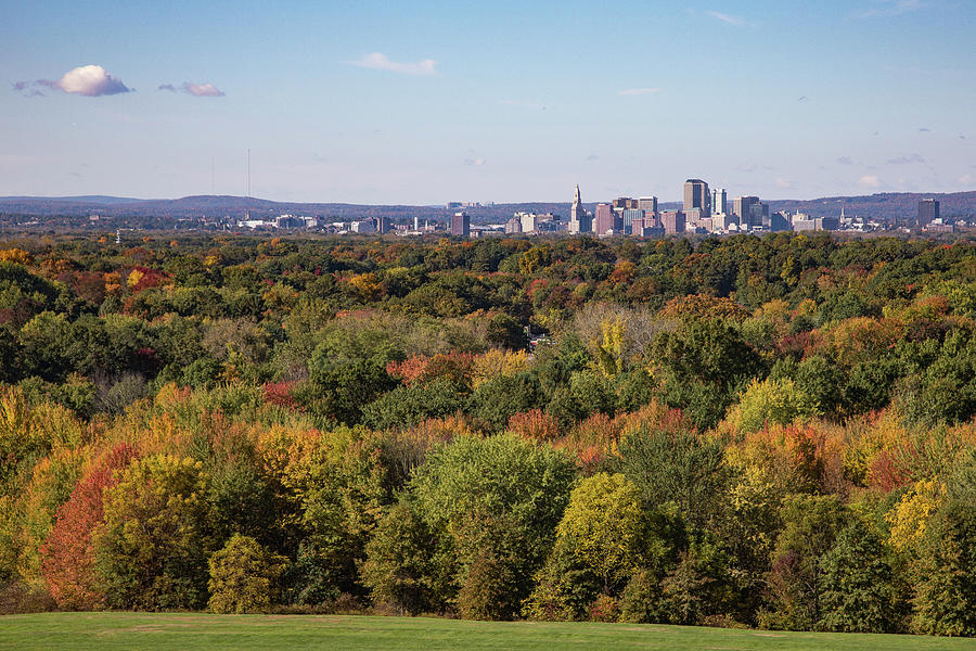 Downtown Hartford Photograph by Isaac Ber Photography - Fine Art America