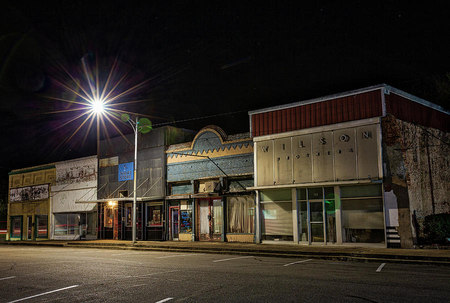 Downtown Hearne Texas Photograph by Mike Harlan Pixels