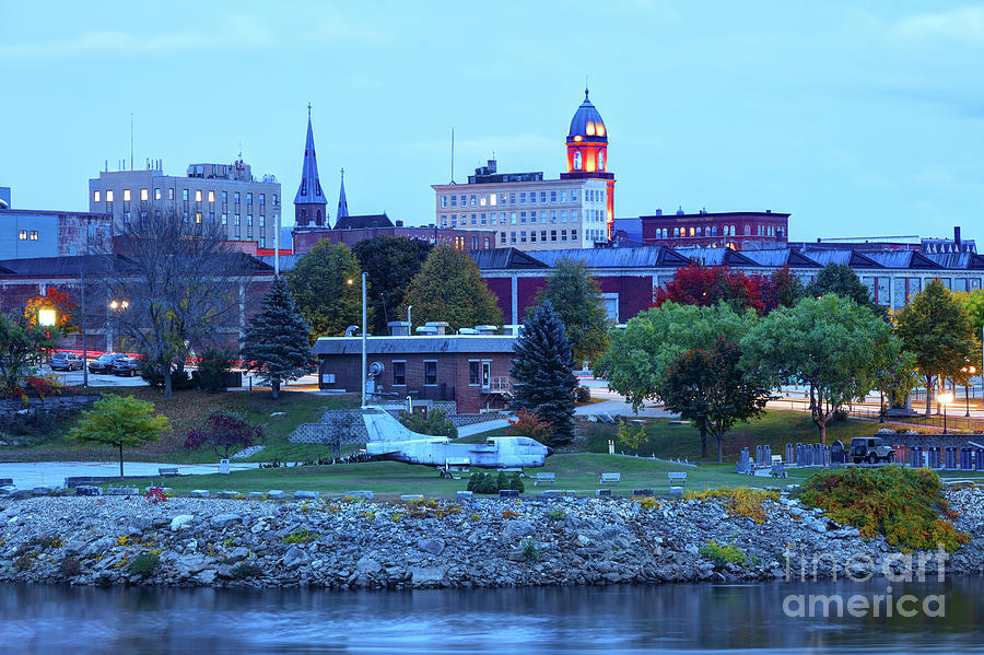 Downtown Lewiston, Maine Photograph by Denis Tangney Jr Pixels