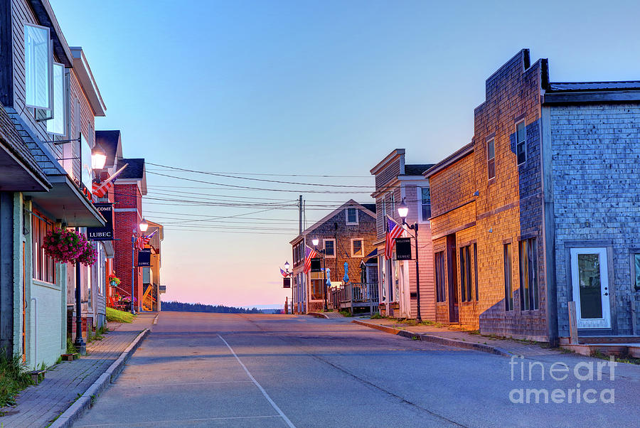 Downtown Lubec, Maine Photograph by Denis Tangney Jr Fine Art America