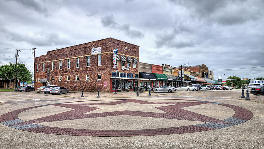 Downtown Midlothian Texas Photograph by JC Findley