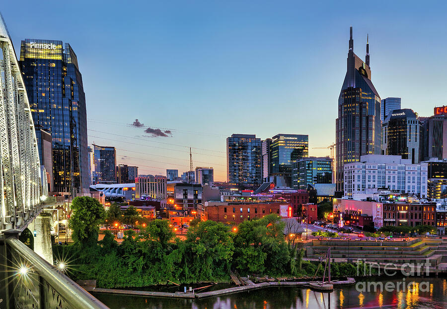 Downtown Nashville, Tennessee II Photograph by Shelia Hunt