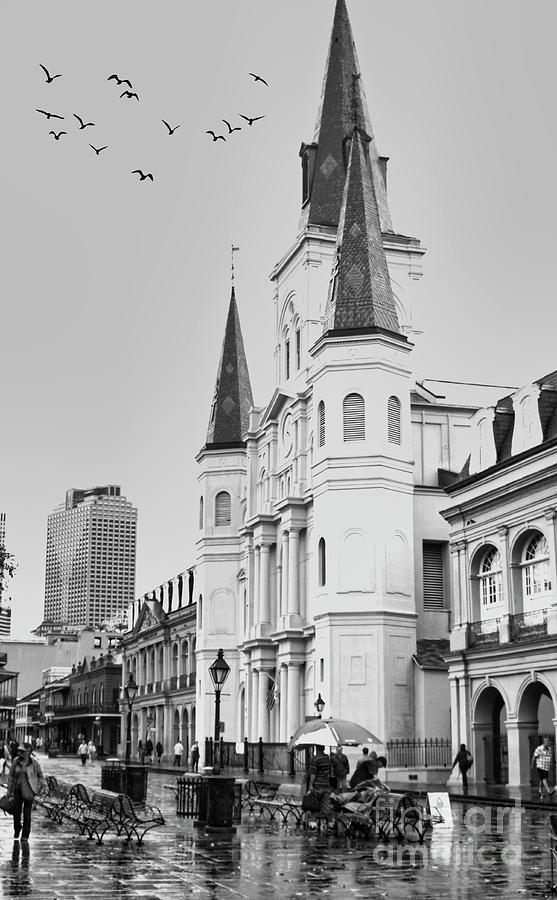 Downtown New Orleans Architecture  Photograph by Chuck Kuhn
