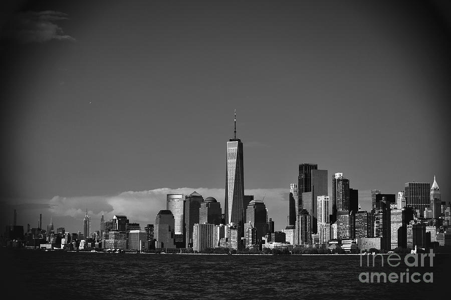 Downtown New York Skyline Photograph by Debra Banks