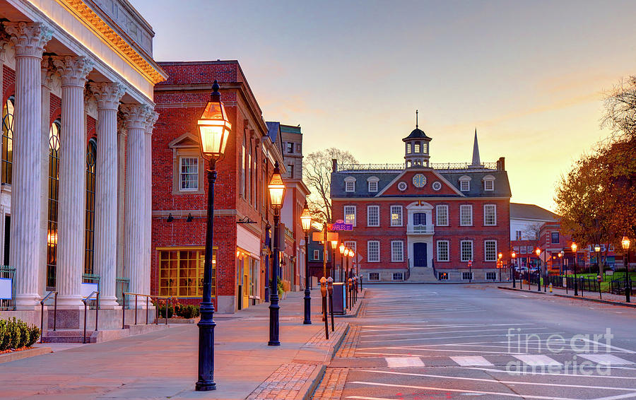 Downtown Newport, Rhode Island Photograph by Denis Tangney Jr - Fine ...