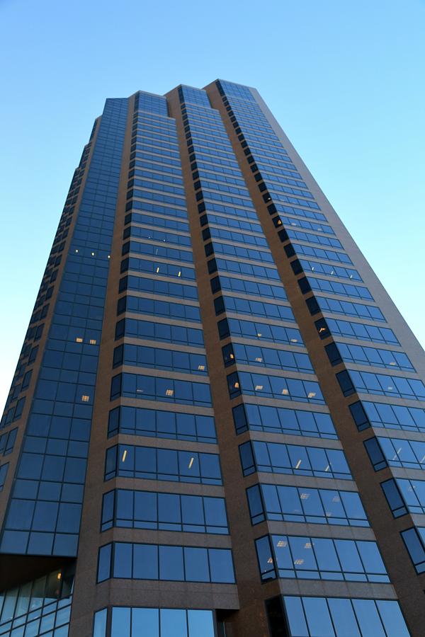 Downtown Office Tower, Wells Fargo Place, Saint Paul, Minnesota, USA Photograph by Douglas Sacha