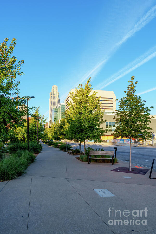 Downtown Omaha Sunday Morning Stillness Photograph by Jennifer White Downtown Omaha Sunday Morning Stillness Photograph by Jennifer White