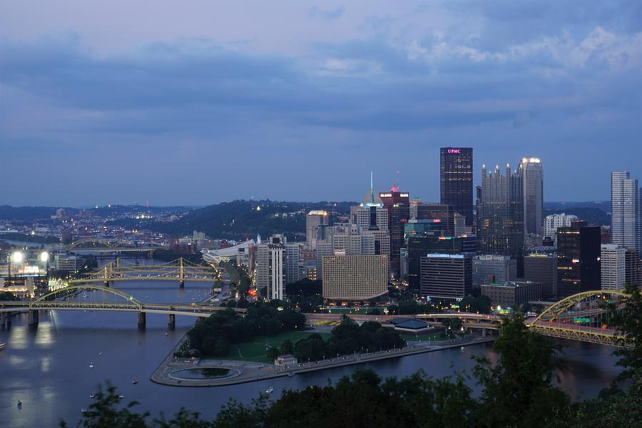 Downtown Pittsburgh  Photograph by Patricia Caron