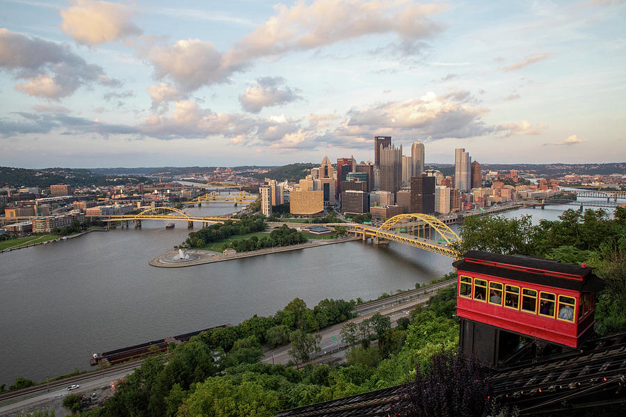 Downtown Pittsburgh  Photograph by Steve Templeton