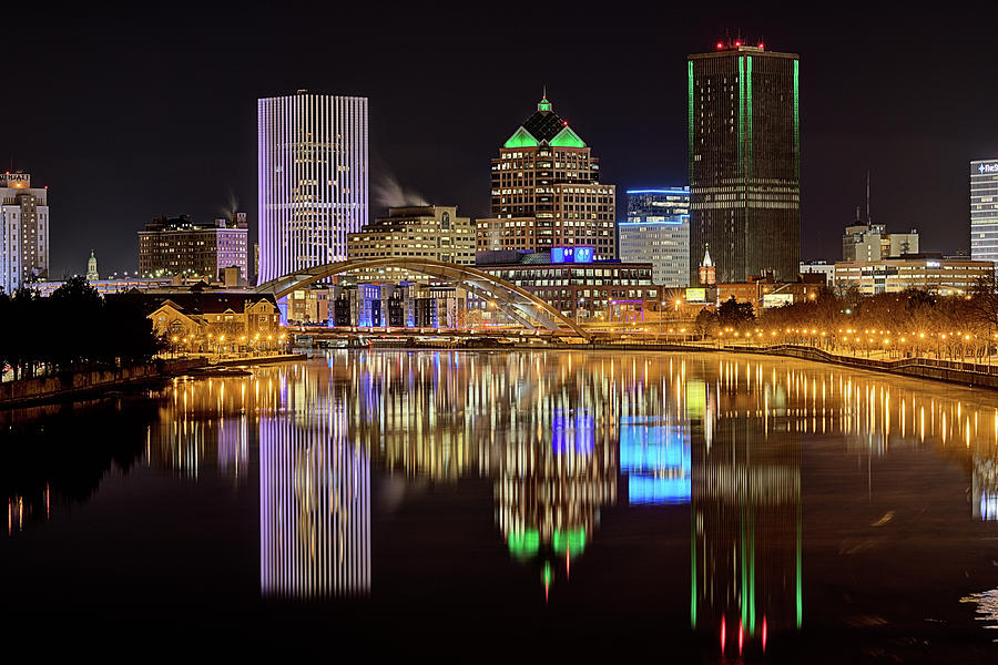 Downtown Rochester Photograph by JC Findley