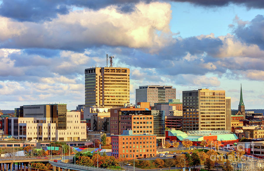 Downtown Saint John, New Brunswick Skyline Photograph by Denis Tangney ...