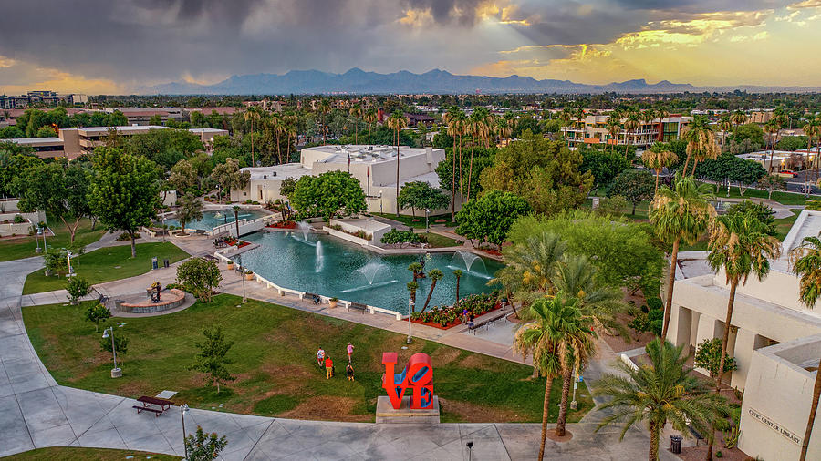 Downtown Scottsdale Photograph by Anthony Giammarino
