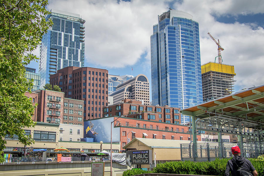 Downtown Seattle Photograph by Gerri Bigler