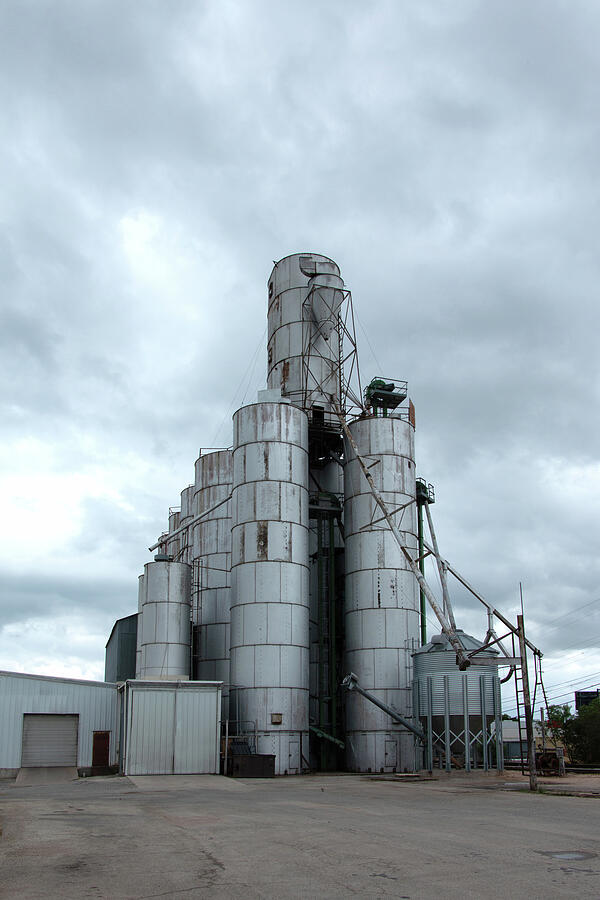 Downtown Silos 2 Photograph by Linda Buckman - Fine Art America