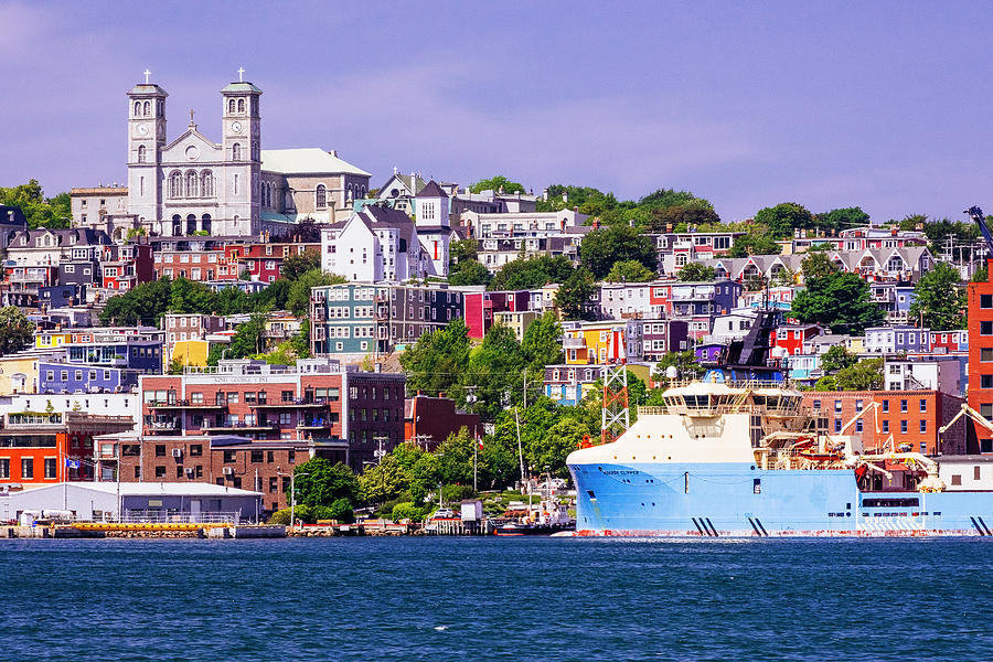 Downtown St. Johns, Newfoundand Photograph by Laura Tucker