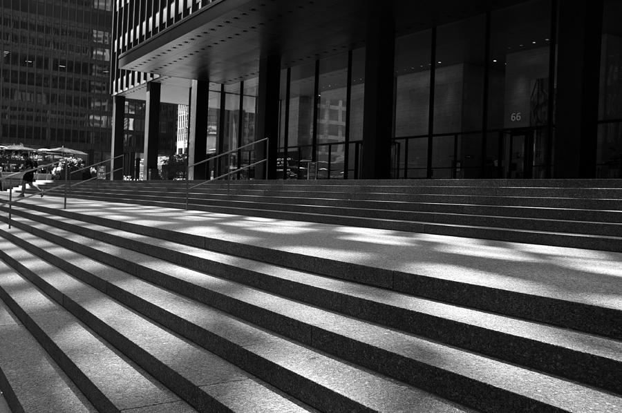 Downtown Steps Photograph by Valentino Visentini