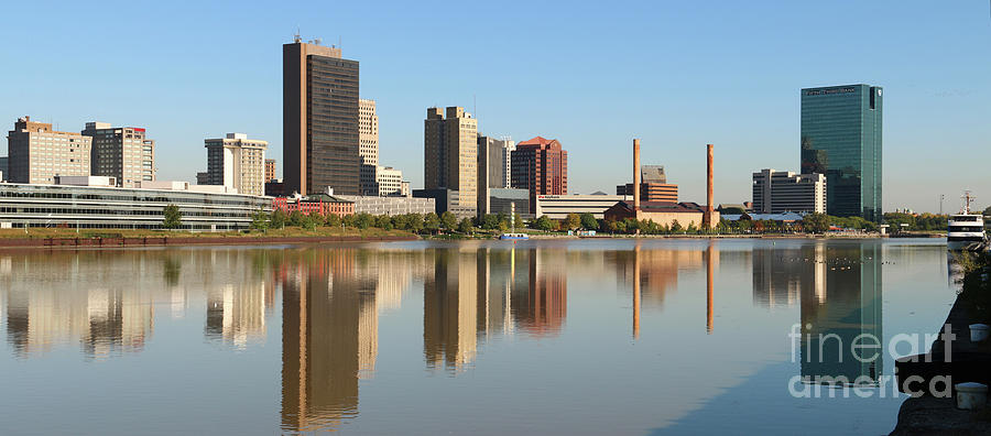 Downtown Toledo September 2014  819 820 Panorama Photograph by Jack Schultz