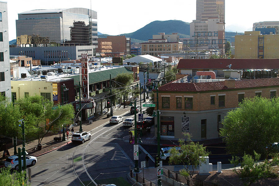 Downtown Tucson Looking West Photograph by Pia Alicia-Pilar Mogollon ...