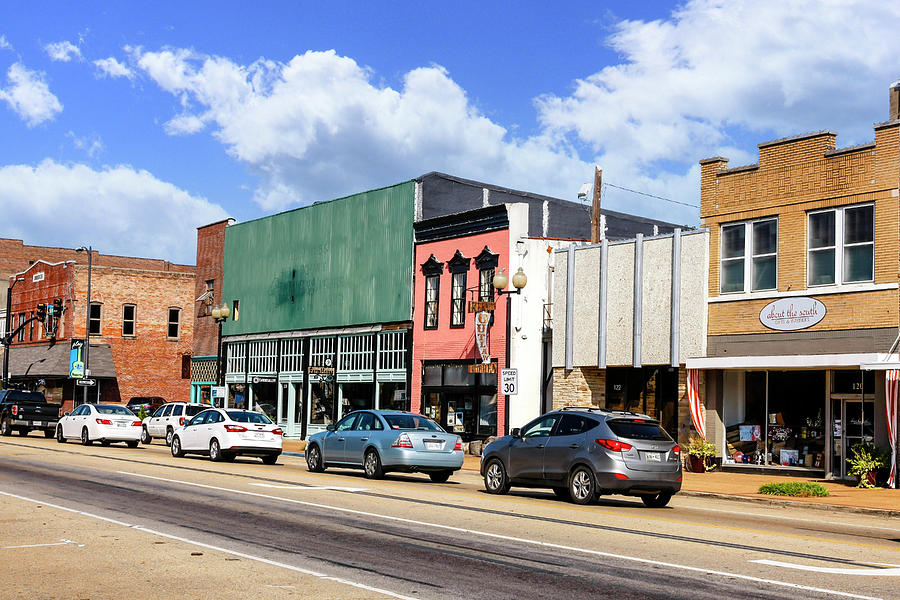 Downtown Tupelo Photograph by Chris Smith