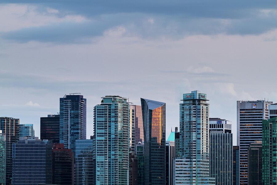 Downtown Vancouver Towers Photograph by Michael Russell