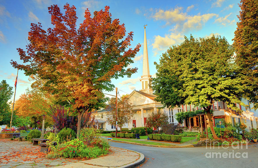 Downtown Woodstock, New York Photograph By Denis Tangney Jr | Pixels