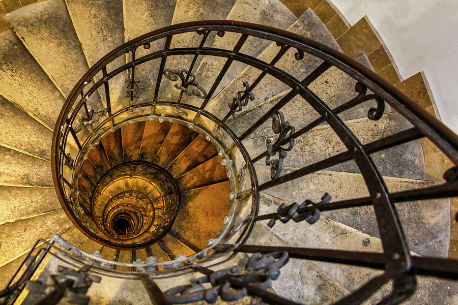 Downward Spiral Photograph by Rick Deacon