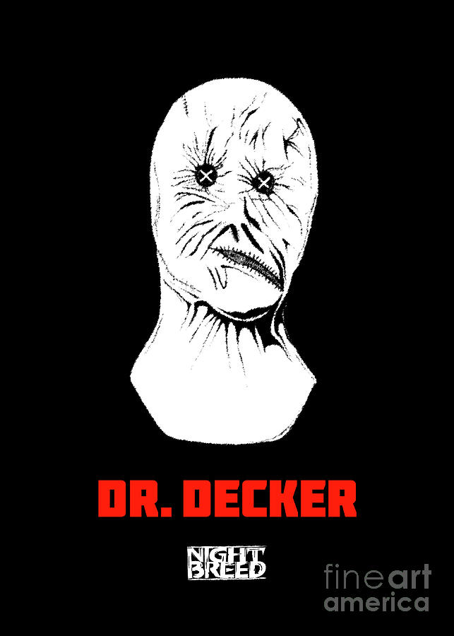 Mask Digital Art - Dr Decker Mask by Bo Kev