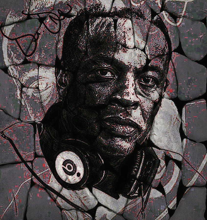 Dr. Dre Digital Art by Bob Smerecki - Pixels