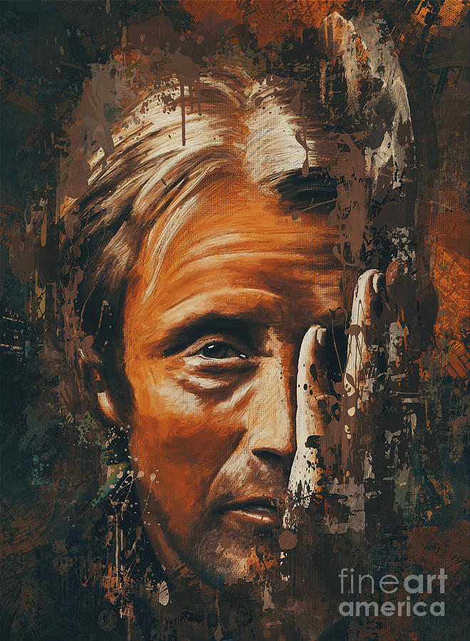 Dr Hannibal Lecter  Digital Art by Andrzej Szczerski