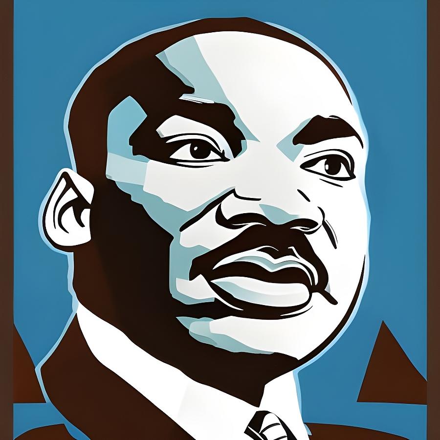 Dr. King Digital Art by G Lane - Fine Art America