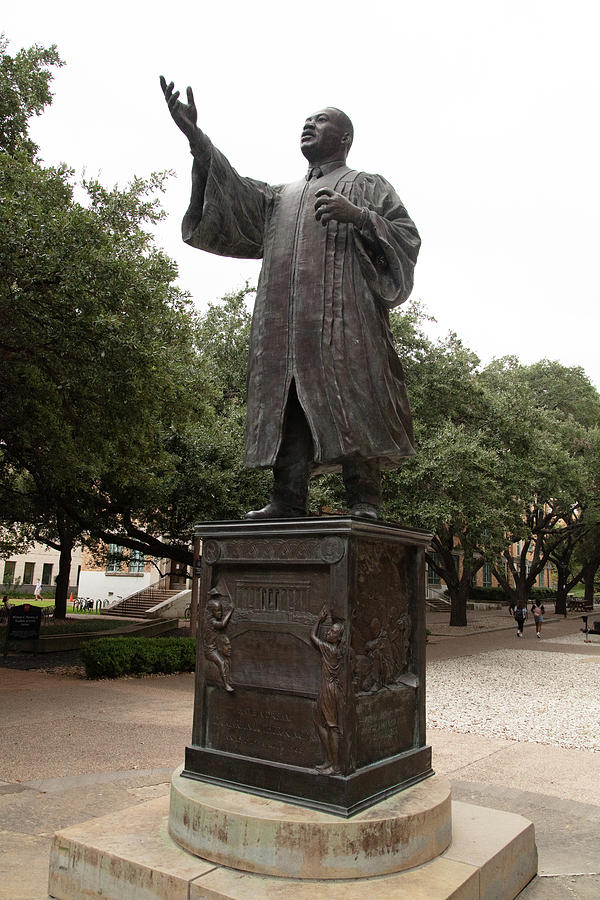 Dr. Martin Luther King Jr. Statue At The University Of Texas Photograph ...