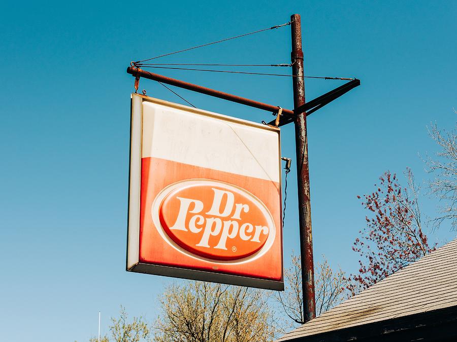 Dr. Pepper Sign, Maine Photograph